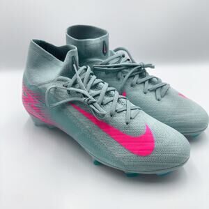 Sz 11.5 Nike Zoom Mercurial Superfly 10 Elite FG Prism Blue Men New FQ1454-301